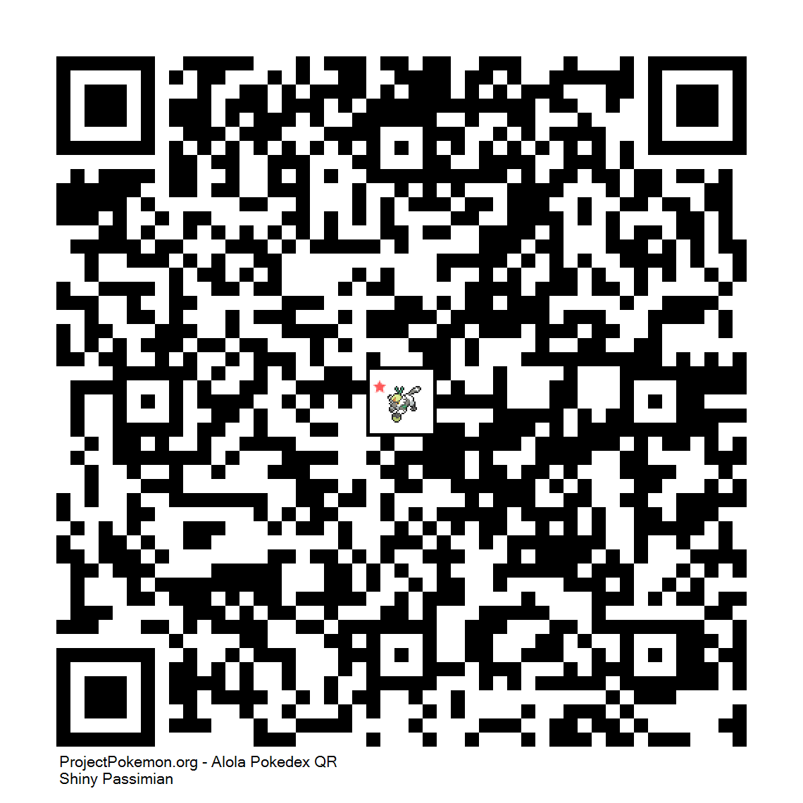 Cdigo QR de Passimian variocolor